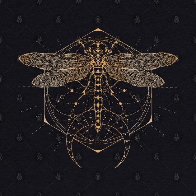 Dragonfly | Sacred Geometry by CelestialStudio
